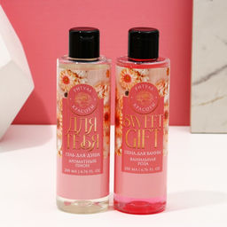Подарочный набор косметики Яркой весны!, гель для душа 200 мл и пена для ванны 200 мл, Чистое счастье  фото 2