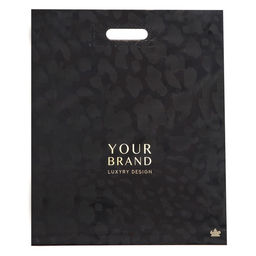 Цена за 50 шт. Пакет «Премиальный», полиэтиленовый с вырубной ручкой, 38×45 см, 60 мкм