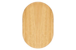 Поднос сервировочный 30*20*2 см, овальный, бамбук