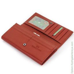 Большой женский кожаный кошелек SV СВ 7920-0001/2 - Sergio valentini фото 3