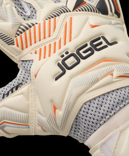 Перчатки вратарские JOGEL MAGNUM UL4 Roll-Hybrid, белый  фото 4