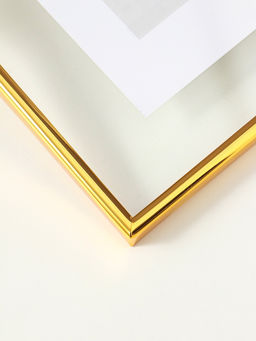 Фоторамка для фото 15×20 см «Лофт», золото гальваника, металл, 1.2×16.5×21.8 см