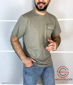 Футболка мужская из хлопка