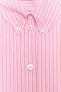STRIPED POPLIN SHIRT WITH PUFF SLEEVES - Zara фото 13