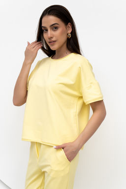 футболка из лёгкого хлопкового футера - Solo mio фото 10