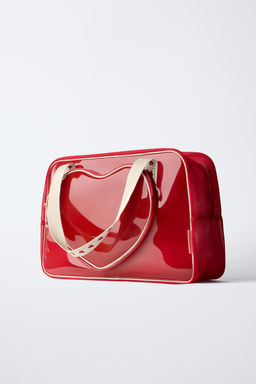 VALENTINES DAY VINYL TOTE BAG - Zara фото 2