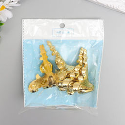 Цена за 8 шт. Уголок (ножка) для шкатулки «Фигурная», 6.2×4 см