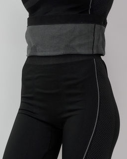 Термо лонгслив женский серого цвета 02120Sr