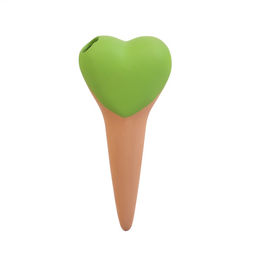 Автополив для комнатных растений «Сердечко», 14×4.6 см, керамика, набор 4 шт., МИКС