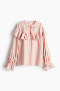 Blusa con volantes - H&m фото 6