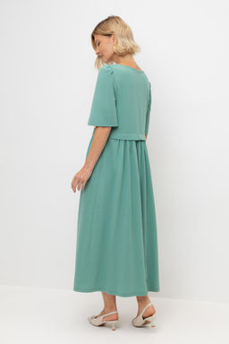 ЕВТ 5083/малахитовый зеленый платье жен