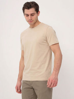 Футболка мужская короткий рукав GREG G145-PO-HJ-4T (бежевый)