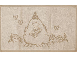 1с105.513ж2 Куриный привет 3 (лен3) Полотенце махровое 50х30 см