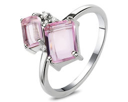 Кольцо, морганит, Искра