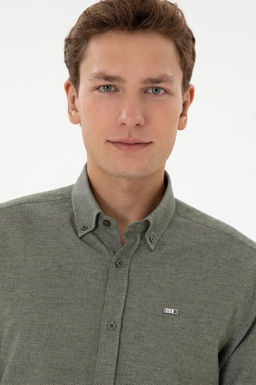 Erkek Haki Uzun Kollu G_mlek - U.s. polo assn фото 2