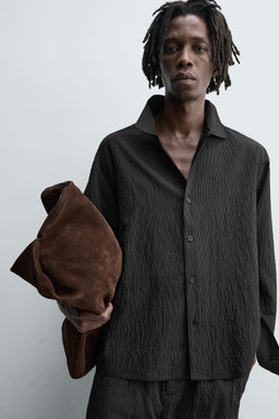 STRIPED FLOWING SHIRT - Zara фото 7