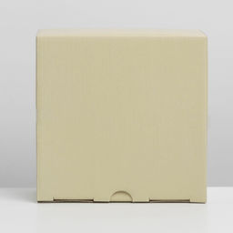Коробка подарочная складная, упаковка, «Бежевая», 15 х 15 х 7 см