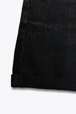 HIGH-WAIST MOM FIT TRF BERMUDA SHORTS - Zara фото 9