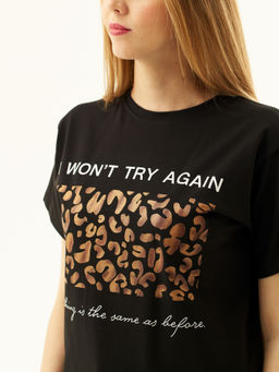 Футболка женская Импульс черная