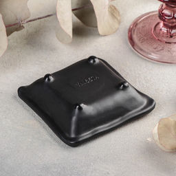 Цена за 2 шт. Соусник «Чёрный Восток», 80 мл, 9×2.6 см, пластик, чёрный