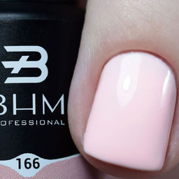 BHM Professional Гель-лак для ногтей, 166, 7 мл 7 мл 1 шт. 166  фото 2