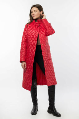 01-10539 Пальто женское демисезонное (пояс)