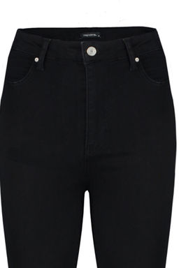 TRENDYOLMILLA Siyah Yuksek Bel Jegging Jeans TWOAW24JE00264 фото 6