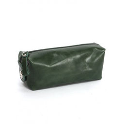 Косметичка Croco-К-721 натуральная кожа (1 отдел), зеленый тем пулл-ап (205) 263535