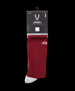 Гетры футбольные JOGEL Match Socks, гранатовый
