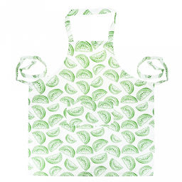 "Астурия, белый" Фартук "Классический" 73х84см, с карманом, на завязках, хлопок "Премиум" 186г/м2, "Домашняя мода" (Россия)