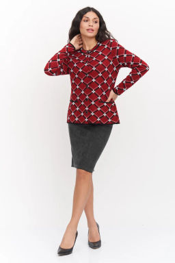 ЗЛАТА Жакет М 3171/красный