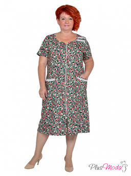 Халат Модель №1741 размеры 44-84 - Plusmoda фото 6