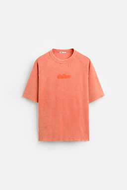 FADED KNIT T-SHIRT - Zara фото 6
