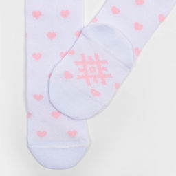 Колготки детские KAFTAN «Котик», 104-110 см, серый/белый