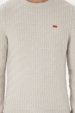 Erkek Slim Fit Bisiklet Yaka Ta_ Kazak - U.s. polo assn фото 6