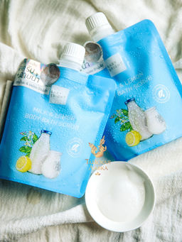 Скраб д/тела Молоко и Лимон BABY BRIGHT 250 гр фото 2