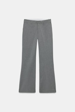 PANTAL?N RAYA DIPLOM?TICA TIRO BAJO / Gris Antracita - Zara фото 6