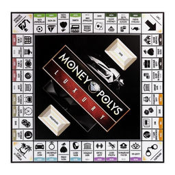 Настольная экономическая игра «MONEY POLYS. Luxury», 210 банкнот, 12+