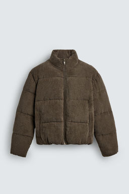 CORDUROY PUFFER JACKET - Zara фото 6