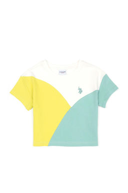 U. S. Polo Assn / Мятная футболка с круглым вырезом для девочек - U.s. polo assn фото 13