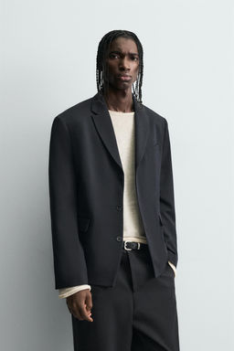 WOOL BLEND SUIT BLAZER - Zara фото 2