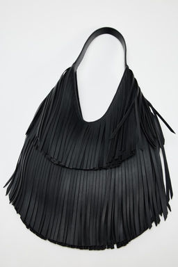FRINGED TOTE BAG - Zara фото 4