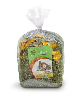 Сено луговое непресованное с тыквой Зверьё моё 500 г.1/96