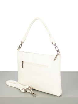 LACCOMA сумка Майя-Ф826-белый эко кожа хлопок фото 3
