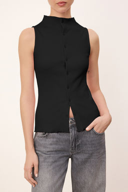 Wardrobe Essentials-Ac?k Pembe Fitted Dugmeli Volanl?/F?rf?rl? Esnek Orme Bluz TWOSS26BZ00171 - Trendyolmilla фото 20