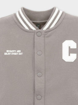 КР 302678/коричневый жакет (бомбер) для мал