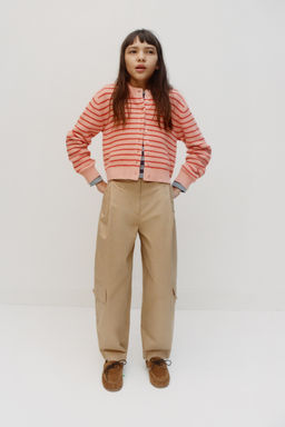 STRIPED CARDIGAN - Zara фото 9