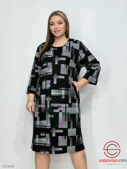 Трикотажное платье женское - Bruno фото 10