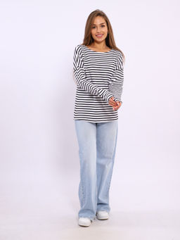 *Джемпер тельняшка женский Ф-3-039 - Новое кимоно фото 8