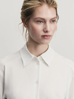 Платье-рубашка изо льна / Zarina  фото 7